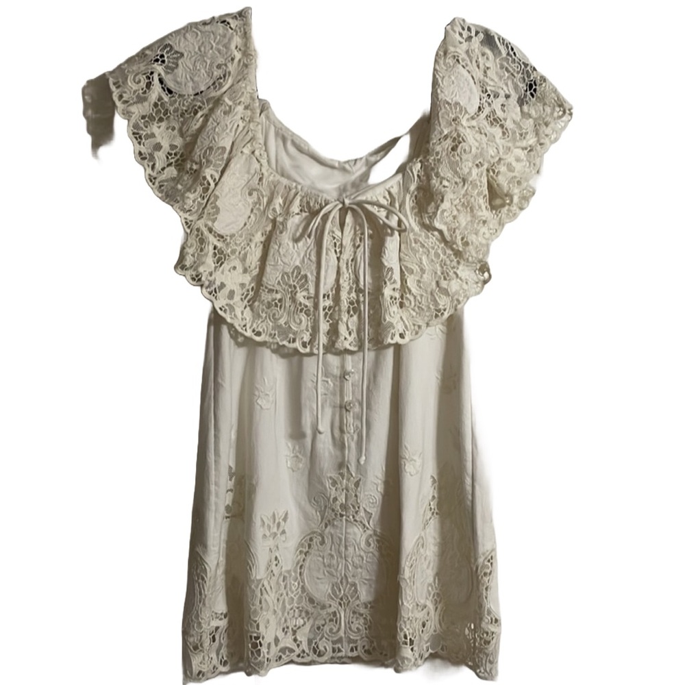 NWOT BHLDN x Free People Fern Mini Dress size Small - Picture 7 of 9